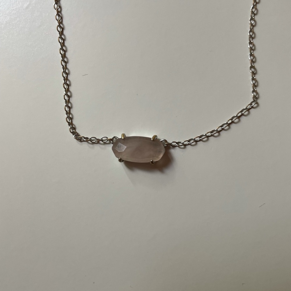 Pink Kendra Scott necklace